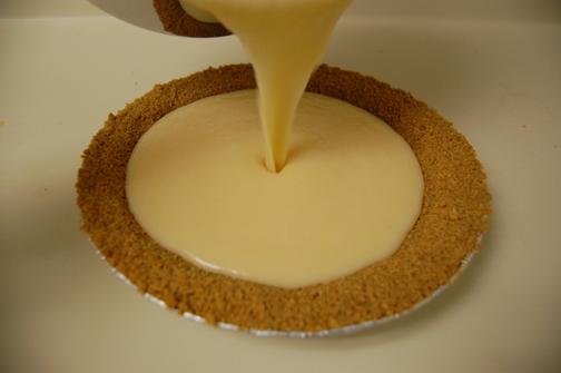 Cantaloupe Cream Pie